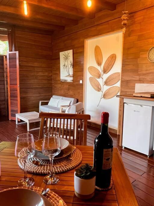 Bungalow Avec Jacuzzi Privatif Vila Sainte-Rose Exterior foto
